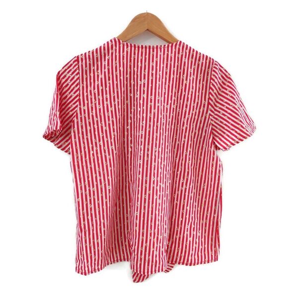 MICHAEL Michael Kors raspberry tie-front blouse, - Picture 2 of 3